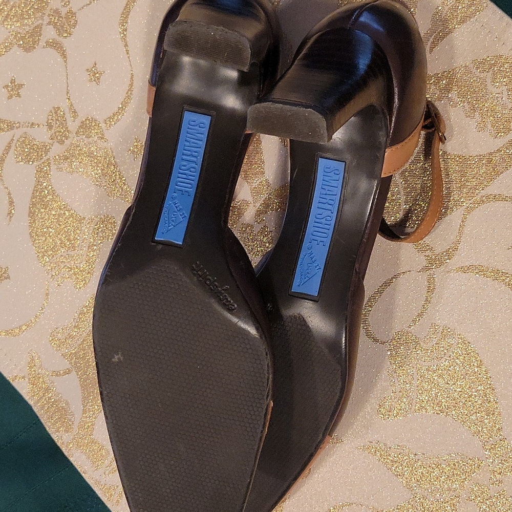 Easy Spirit Smart Shoe Sexy Ankle Straps Heels sz 6.5 Office Business - Picture 6 of 9